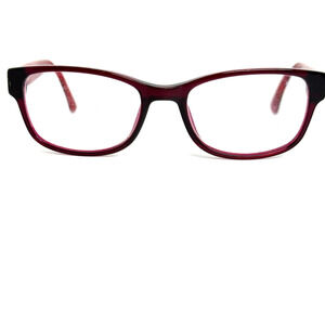 Lenton & Rusby LR5002 512 Red Dark Pink Eyeglasses Frames 50-17 130 H20027